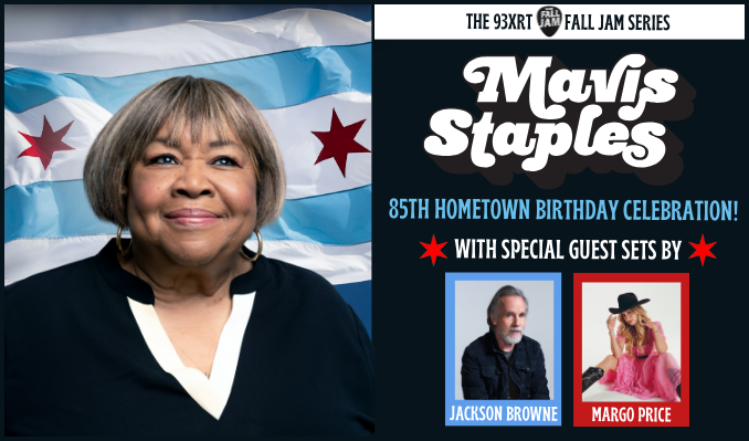 More Info for MAVIS STAPLES – 85th Hometown Birthday Celebration